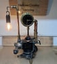Unusual Upcycled clock and light - Image 5