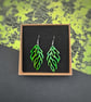 Whimsical Seaweed Earrings - Image 2