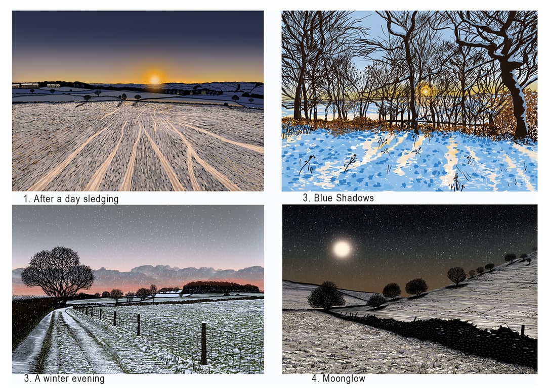 Festive Cards - choose your own