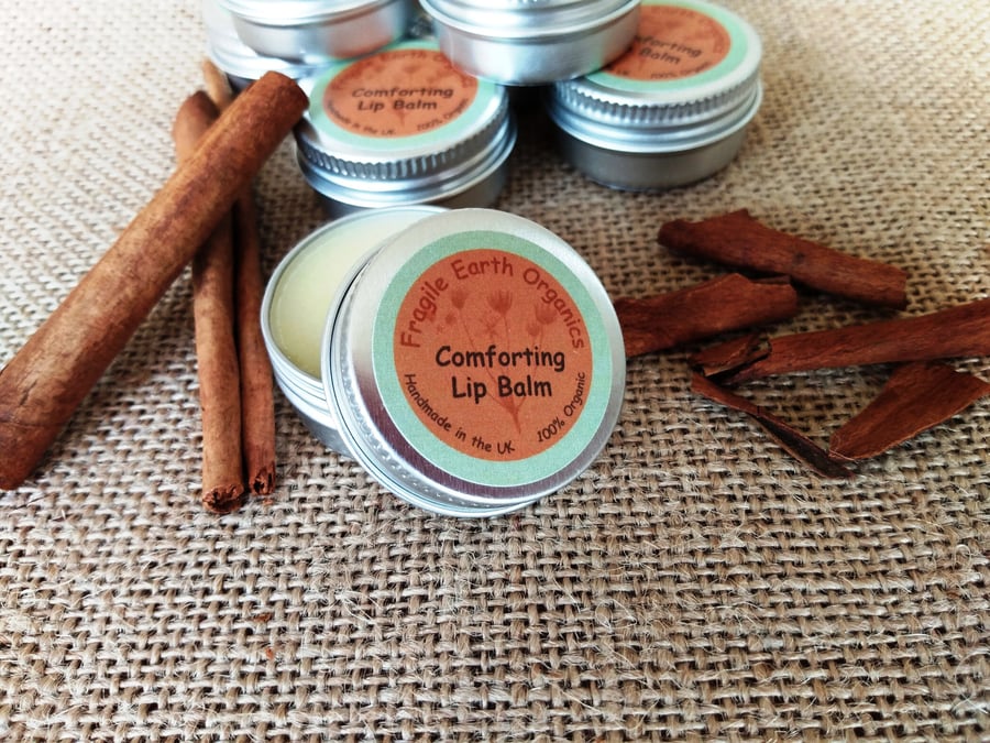 Organic Cinnamon Lip Balm