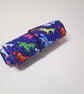 Multi coloured unicorn Fabric Pencil Roll includes 8 pencils - Image 4