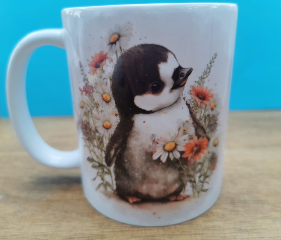 Mug , Beautiful Baby Penguin Theme