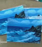 High Tide, Portpatrick - mini print - Image 2