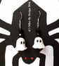 Sterling Silver Spooky Ghost Drop Earrings  - Image 1