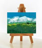 'Abstract IX’ - ACEO Original Acrylic Painting - Image 1