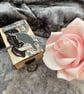 Curiosities - Halloween, Goth Matchbox with Notebook by Carolee Crafts PB2 0029 - Image 1