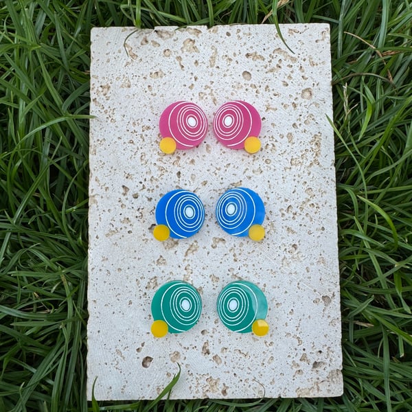 Lawn Bowls Studs - Custom Izzy