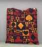 Large tote bag in a playing card fabric. - Image 2