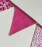 Pink hearts bunting - Image 5