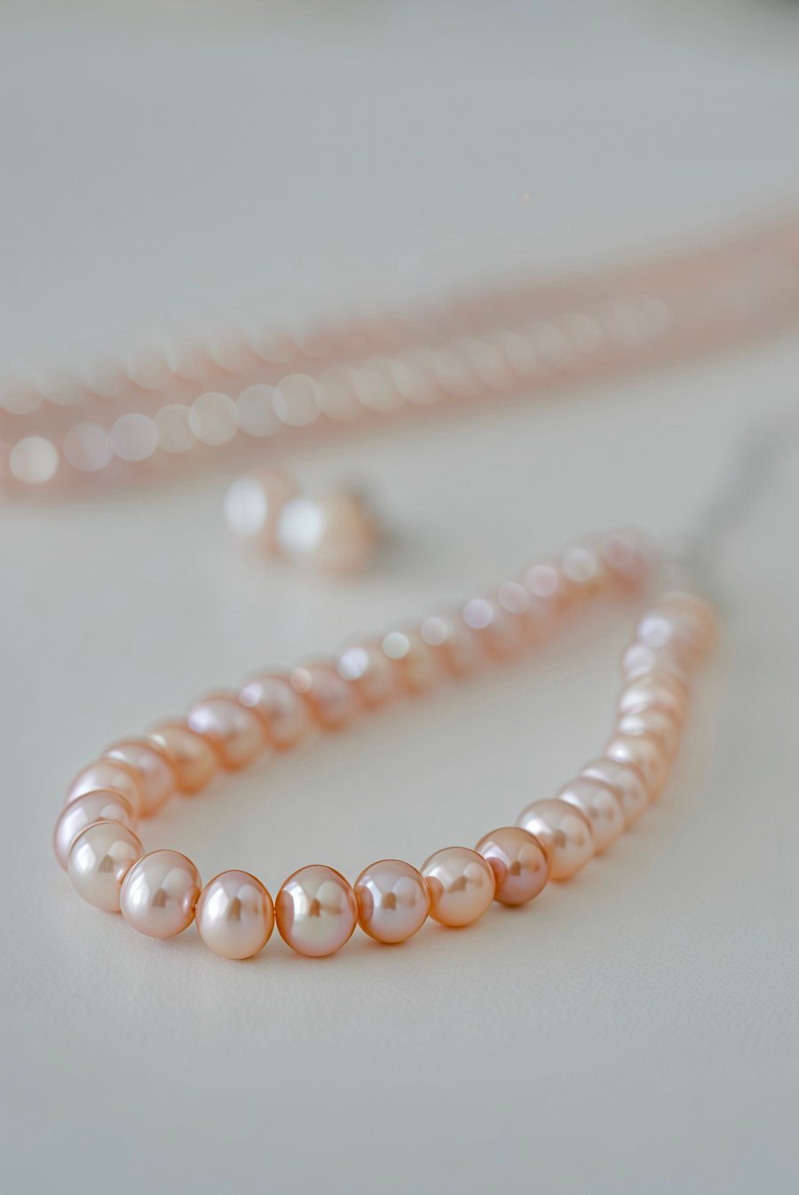 5mm Pink Round Freshwater Pearls Sterling Silver Bracelet