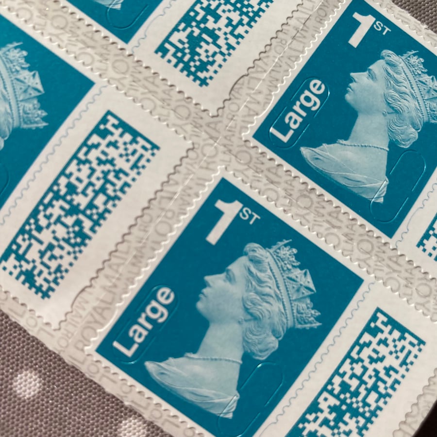 First Class Postage, additional charge