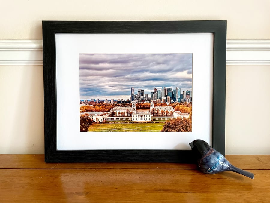 A Framed Photo of Greenwich Park, London Print