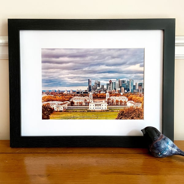 A Framed Photo of Greenwich Park, London Print