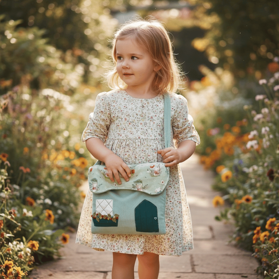 Snowdrop Cottage Over the Shoulder Bag