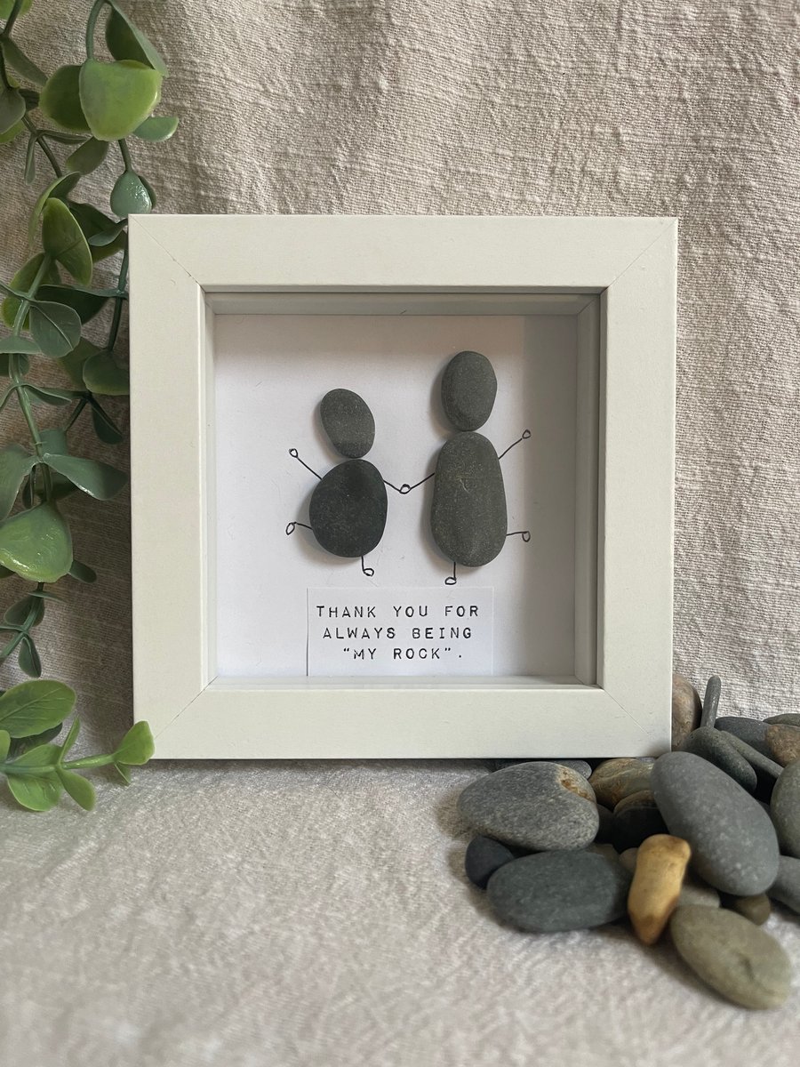 “Thank you for always being my rock” 