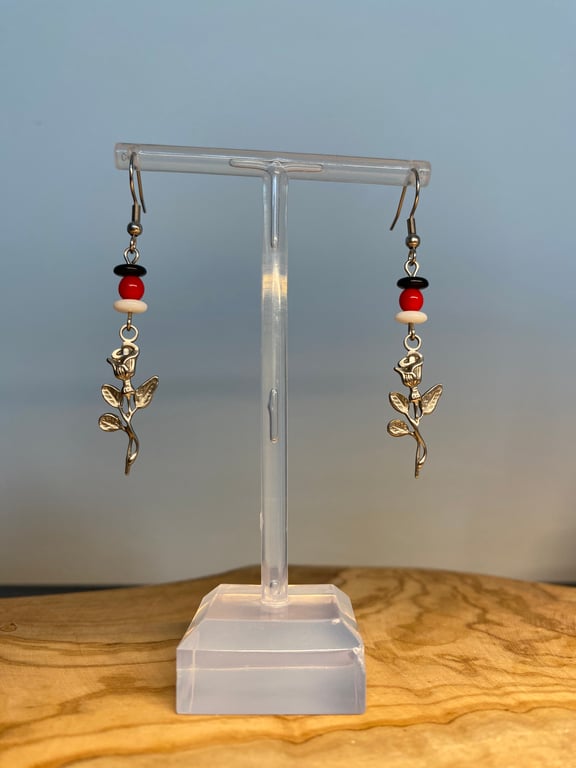 Depeche Mode Violator inspired Earrings