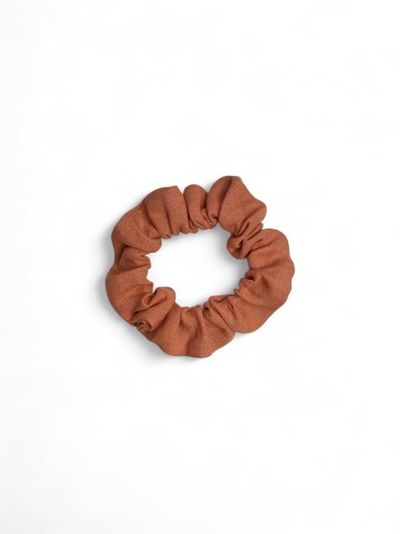 Rose Linen Scrunchie - Regular 