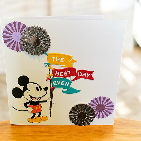 The Best Day Ever Handmade Celebration Card 