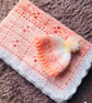Crochet Baby blanket and hat