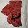 Handmade Angora Socks SIZE:  7-9 UK, 9-11 US, 39-42 EURO 