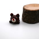 small glass reindeer keepsake figure