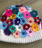 Crochet Spring Flowers All The Way With This Childs Hat (R420) - Image 2