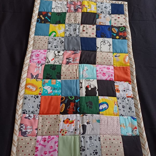 Handmade Patchwork dog blanket