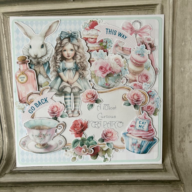 Greeting Card - A Most Curious Tea Party - C265