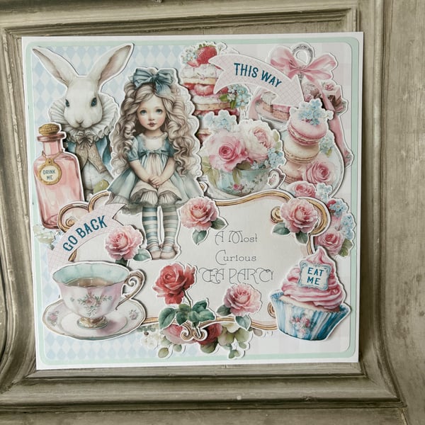 Greeting Card - A Most Curious Tea Party - C265