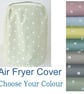 Air Fryer Cover Ninja 3.8L Dust Cover NOT PADDED Green Polka Dot Spots - Image 3