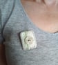 Embroidered Textile Brooch - Image 5