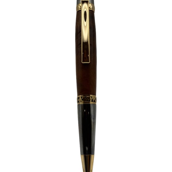 Majestic Ballpoint Pen - Camphor Burl