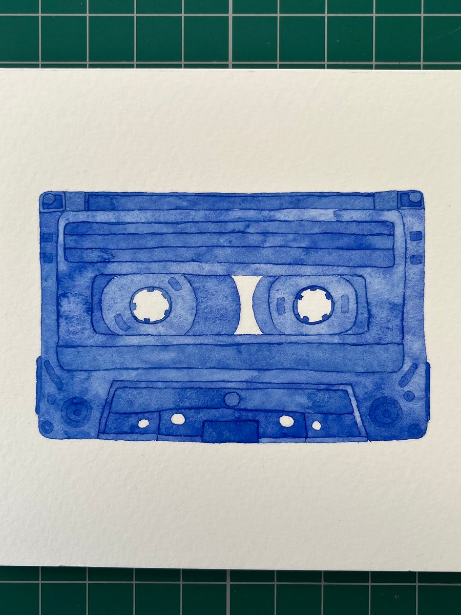 Vintage tape cassette