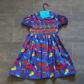 Smocked Dress size 2 years