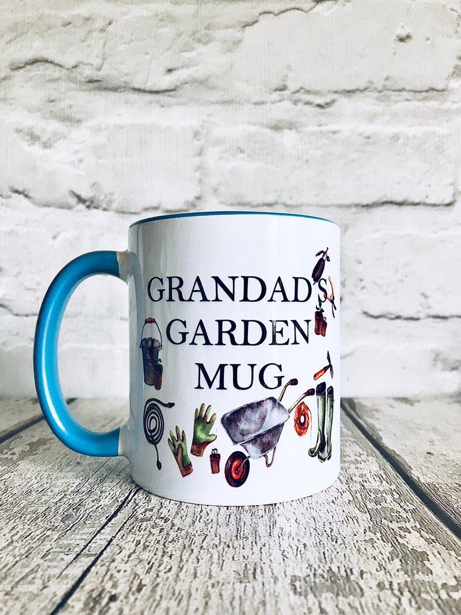 Personalised mug for Grandad, Grandpa, Grampy, Dad, Daddy