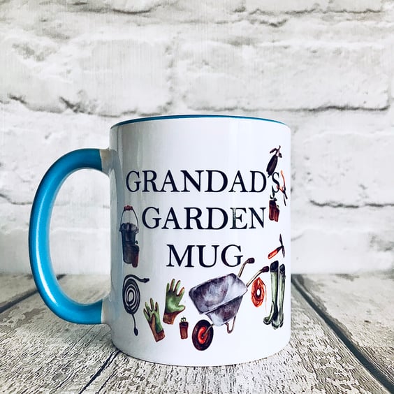 Personalised mug for Grandad, Grandpa, Grampy, Dad, Daddy