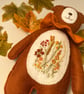 Teddy bear, Wall decor, wall hanging embroidered bear, animal doll  - Image 2