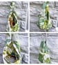 Green Cotton Peg Bag, Trees Canvas Fabric Lined Wigwam Peg Storage Bag - Image 5