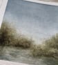 river landscape original watercolour small painting - Image 4