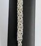 Sterling Silver Ladies Lace Chainmaille Bracelet  - Image 9