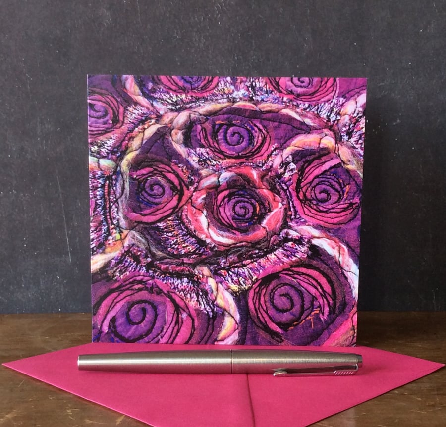 Ammonite Blank Card.