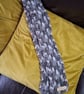 Handmade crochet chunky grey scarf - Image 2
