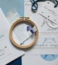 Starfish Embroidery Kit A - Complete kit with detailed instructions - 4" hoop - Image 2