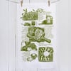 Sourdough story tea towel