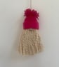  Pink Wool Gonk (814) - Image 1
