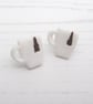 Mug stud earrings - Image 3