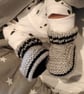 Baby Girl's Booties 0-3 months size  - Image 6