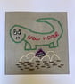 New home embroidered character card. - Image 2