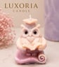 Graduation Owl Candle Handmade Owl Candle Teacher Appreciation Gift Graduation G