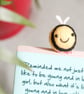 Woolly Bumble Bee Bookmark - Needle Felt Felted Handmade Wool Book Accessory - Image 9